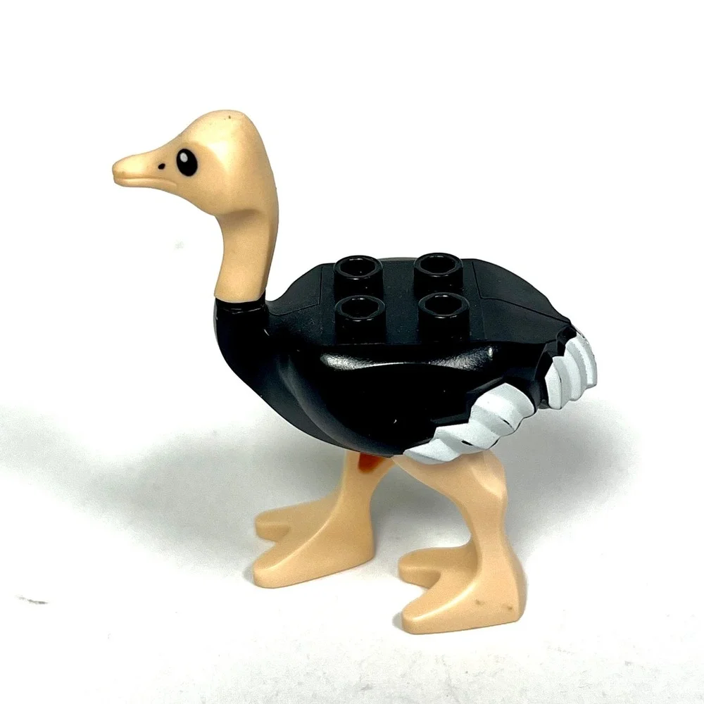 LEGO Prince of Persia Ostrich Animal Black Body Light Nougat Head Legs 7570